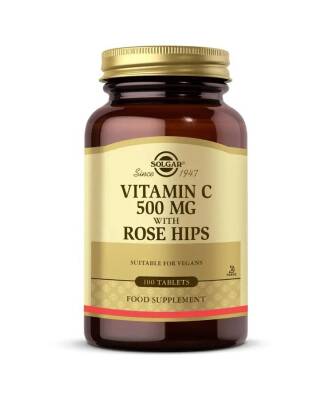 Solgar Vitamin C 500 Mg With Rose Hips 100 Tablet