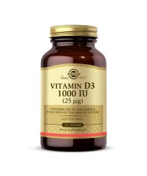 Solgar Vitamin D3 1000 IU 100 Kapsül
