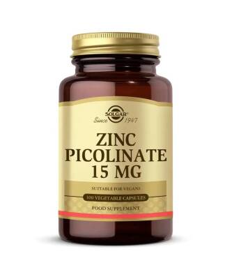 Solgar Zinc Picolinate 15 mg 100 Kapsül