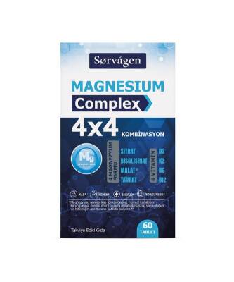 Sorvagen 4x4 Magnezyum Complex 60 Tablet