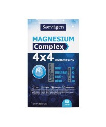 En uygun fiyatlarla Sorvagen 4x4 Magnezyum Complex 60 Tablet