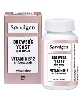 Sorvagen Brewers Yeast Vitamin B12 250 Tablet