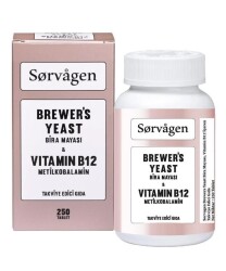 Sorvagen Brewers Yeast Vitamin B12 250 Tablet - Sorvagen | EvdekiEczanem