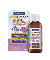 Sorvagen SaffrOmega Kids Safran ve Omega3 150 ML