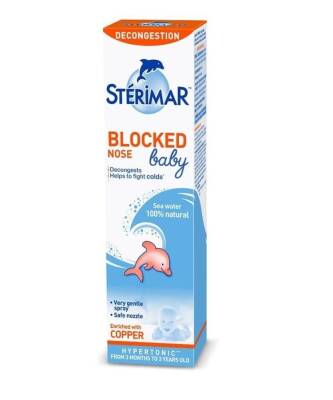 Sterimar Baby Burun Spreyi Blocked Nose Hipertonik Sprey 100 ML
