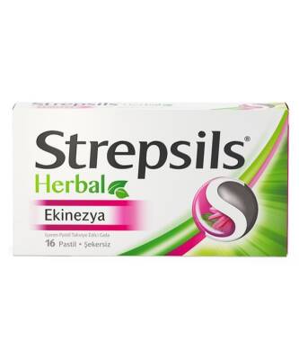Strepsils Herbal Ekinezya 16 Pastil