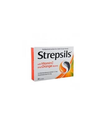 Strepsils Portakal & C Vitamini Aromalı 24 Pastil - 1