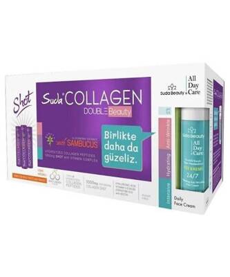 Suda Collagen Double Beauty Vişne Aromalı 40 ML X 30 Shot