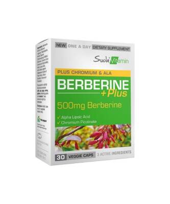 Suda Vitamin Berberine Plus 30 Kapsül