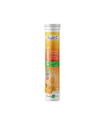 Suda Vitamin C Portakal 20 Efervesan Tablet