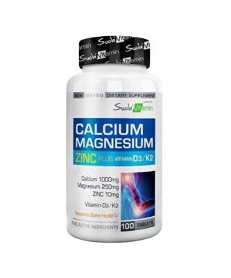 Suda Vitamin Calcium Magnesium Zinc Plus 100 Tablet