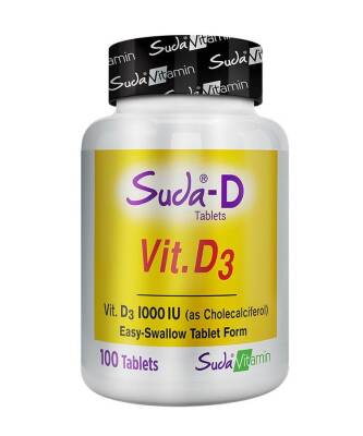 Suda Vitamin D3 100 Tablet