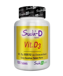 En uygun fiyatlarla Suda Vitamin D3 100 Tablet