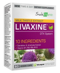 Suda Vitamin Livaxine 60 Kapsül - Suda Vitamin