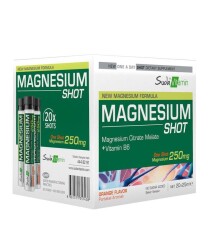 Suda Vitamin Magnesium Shot Portakal Aromalı 20'li 25 ml