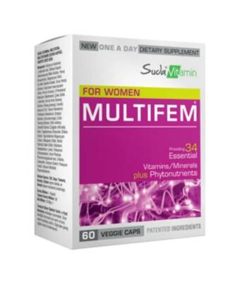 Suda Vitamin Multifem For Women 60 Kapsül