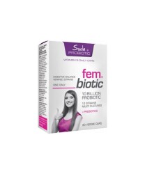 En uygun fiyatlarla Suda Vitamin Probiotic Fem Biotic 30 Kapsül