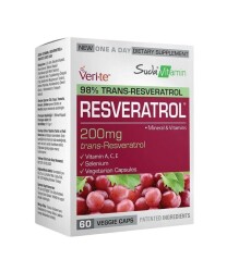 Suda Vitamin Resveratrol 60 Kapsül - Suda Vitamin
