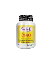 En uygun fiyatlarla Suda Vitamin Suda-D Vitamin D3K2 60 Kapsül