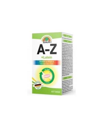 Sunlife A-Z Lutein 60 Tablet