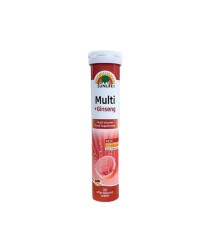 Sunlife Multivitamin Mineral Ginseng 20 Efervesan Tablet - Sunlife