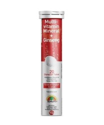 Sunlife Multivitamin Mineral + Ginseng 20 Efervesan Tablet