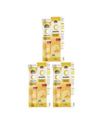 En uygun fiyatlarla Sunlife Propolis Vitamin C 1000 mg Zinc 20 Efervesan Tablet x 3 Adet