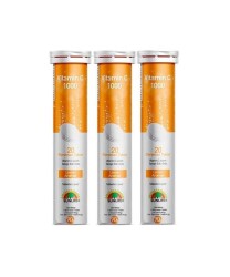 En uygun fiyatlarla Sunlife Vitamin C 1000 mg 20 Efervesan Tablet x 3 Adet