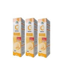 En uygun fiyatlarla Sunlife Vitamin C Extra 20 Efervesan Tablet x 3 Adet