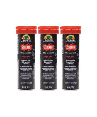 Sunlife Zenergade Efervesan 10 Tablet x 3 Adet