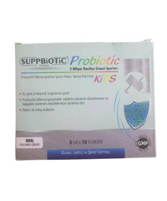 Suppbiotic Kids Probiyotik 10 Flakon x 5 ML