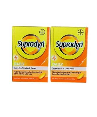 Supradyn Daily Koenzim Q10 30 Tablet x 2 ADET
