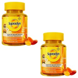 Supradyn Kids Multivitamin 60 Tablet x 2 Adet