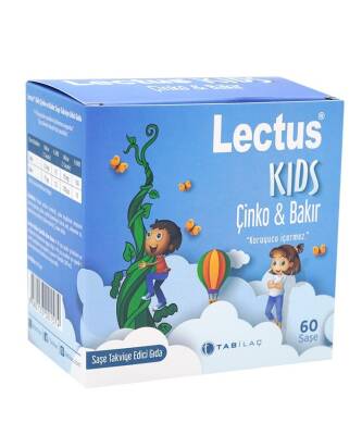 Lectus Kids Çinko & Bakır 60 Saşe - 1