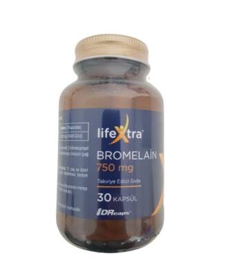 Lifextra Bromelain 750 Mg 30 Kapsül - 1