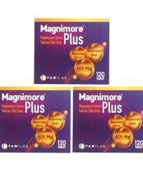 Tab Magnimore Plus 120 Tablet x 3 Adet