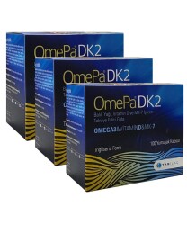 En uygun fiyatlarla Tab Omepa Dk2 Balık Yağı / Vitamin D / Mk-7 100 Kapsül x 3 Adet