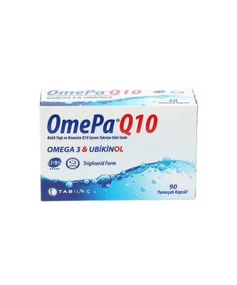 OmePa Q10 Omega 3 Ubiquinol 90 Kapsül