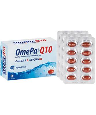 Omepa Q10 30 Kapsül