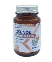 Osende Çinko Bakır 60 Kapsül