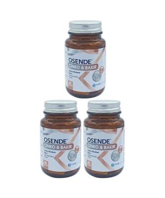 Tab Osende Çinko Ve Bakır İçeren 60 Kapsül x 3 Adet