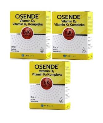 Tab Osende D3k2 Kompleks Damla 20 ML x 3 Adet - 1