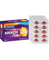 En uygun fiyatlarla Osende Koenzim Q10 100 Mg 30 Kapsül