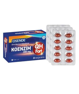 Osende Koenzim QH Fort 200 Mg 30 Kapsül