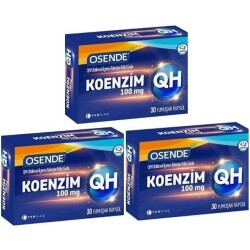 Tab Osende Koenzim Qh Ubikonol 100 Mg 30 Kapsül x 3 Adet