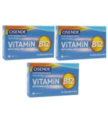 En uygun fiyatlarla Tab Osende Vitamin B12 30 Tablet x 3 Adet