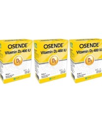 En uygun fiyatlarla Tab Osende Vitamin D3 400 IU Sprey 20 ML x 3 Adet