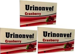 Tab Urınonvef Cranberry 30 Yumuşak Kapsül x 3 Adet