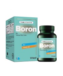 En uygun fiyatlarla Tabvitamins Boron 120 Kapsül