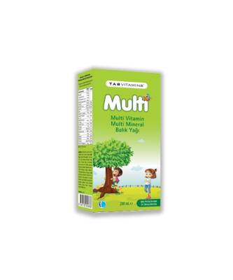 TABVITAMINS Multi Balık Yağı 200 ml - 1